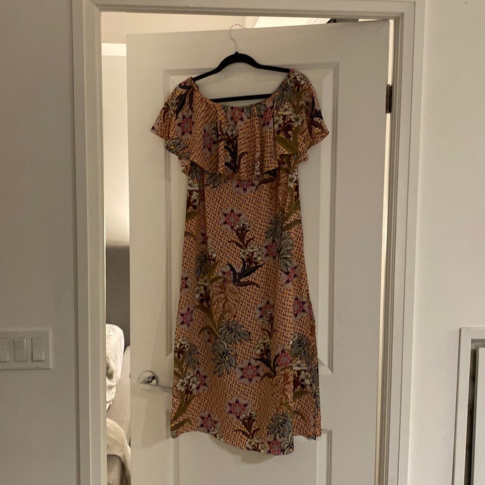 Zara off the shoulder dress
